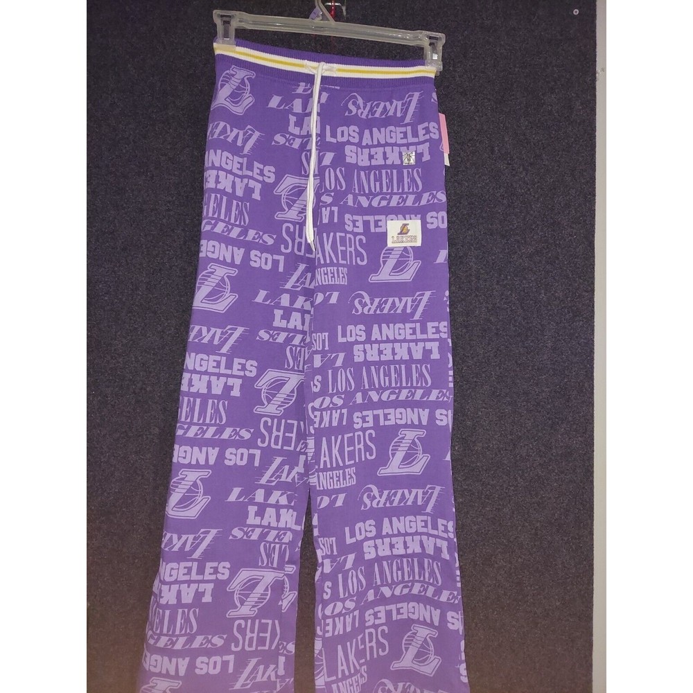 NWOT Los Angeles Lakers NBA Womens Casual Sweat Pants Size small